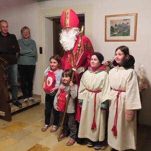 Nikolaus besuchte die Familien
