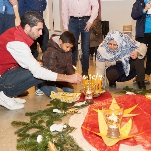Weihnachten mit Asylwerbern / Pfarre Gramastetten Weihnachten mit Asylwerbern