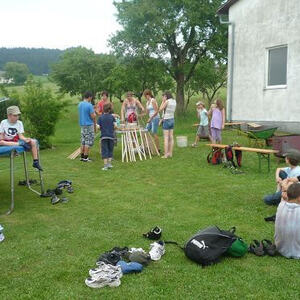 Wanderung der Minis