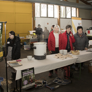 Fastensuppen-Essen am Bauernmarkt