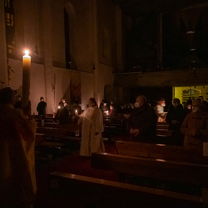Osternacht in der Pfarre Kirchdorf
