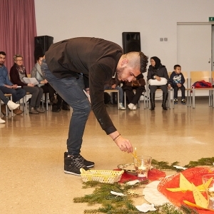Weihnachten mit Asylwerbern / Pfarre Gramastetten Weihnachten mit Asylwerbern