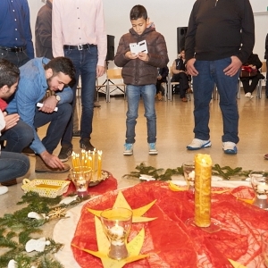 Weihnachten mit Asylwerbern / Pfarre Gramastetten Weihnachten mit Asylwerbern