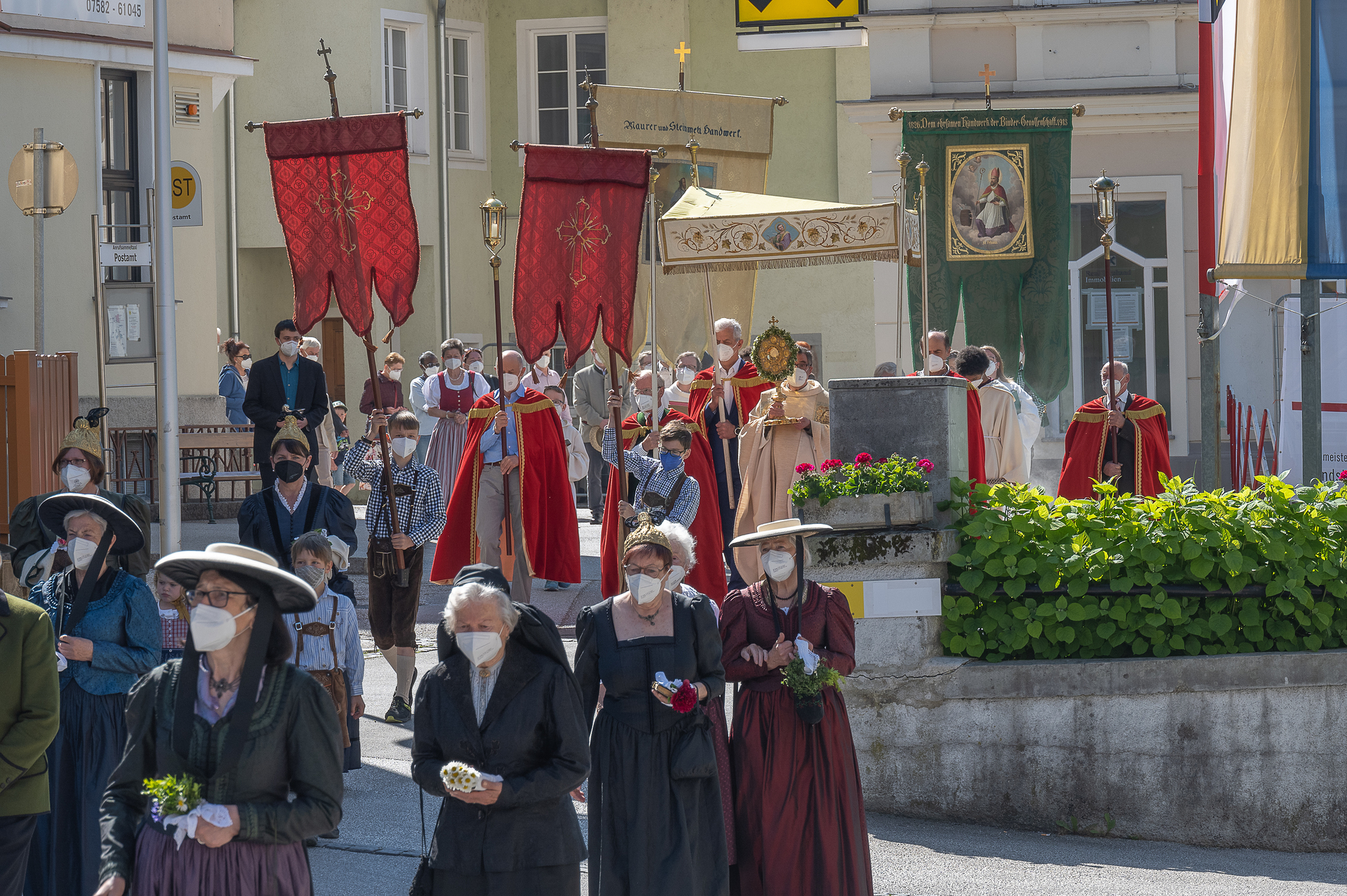 Fronleichnam 2021 in der Pfarre Kirchdorf/Krems