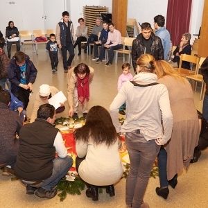 Weihnachten mit Asylwerbern / Pfarre Gramastetten Weihnachten mit Asylwerbern