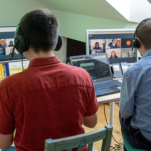 Behind the Scence der Palmsonntagsfeier 2020 der Pfarre Kirchdorf/Krems