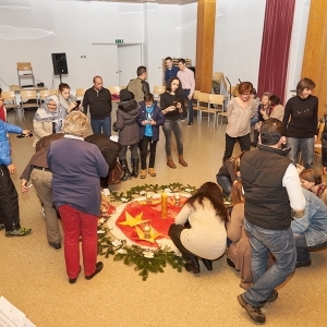 Weihnachten mit Asylwerbern / Pfarre Gramastetten Weihnachten mit Asylwerbern