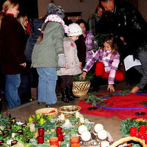 Adventkranzweihe
